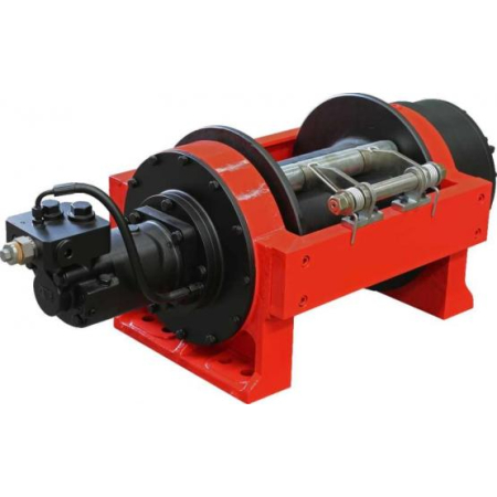 Wyciągarka hydrauliczna Dragon Winch DWHI 450 HD – 20000 kg, bęben 45 m, bez liny i sterowania